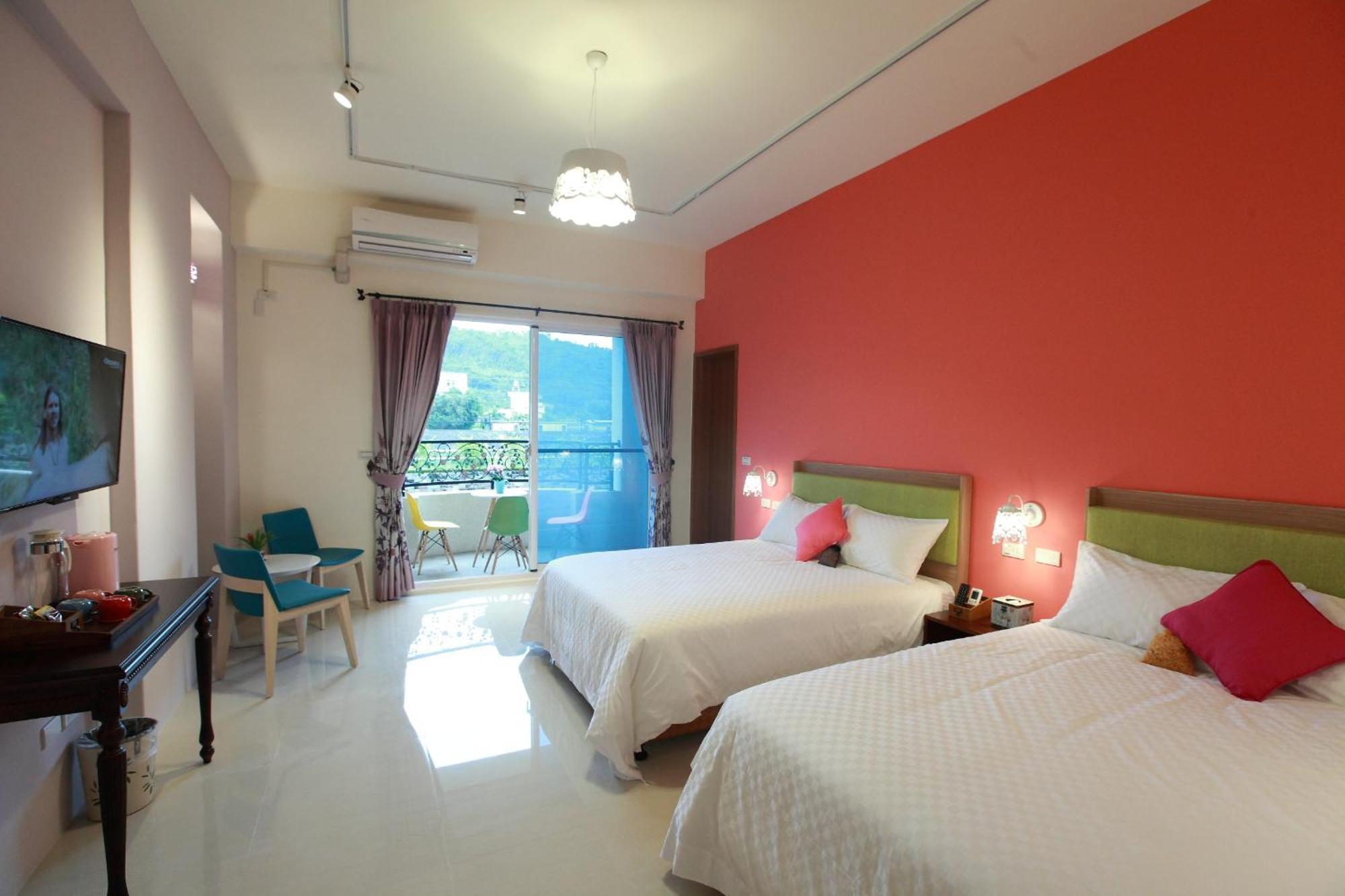 坡岸長堤民宿 Leveeside House Hualien Buitenkant foto